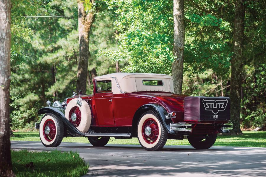 Stutz Model MB SV16 Convertible Coupe by Derham 1931 года  (фото 6 из 29)
